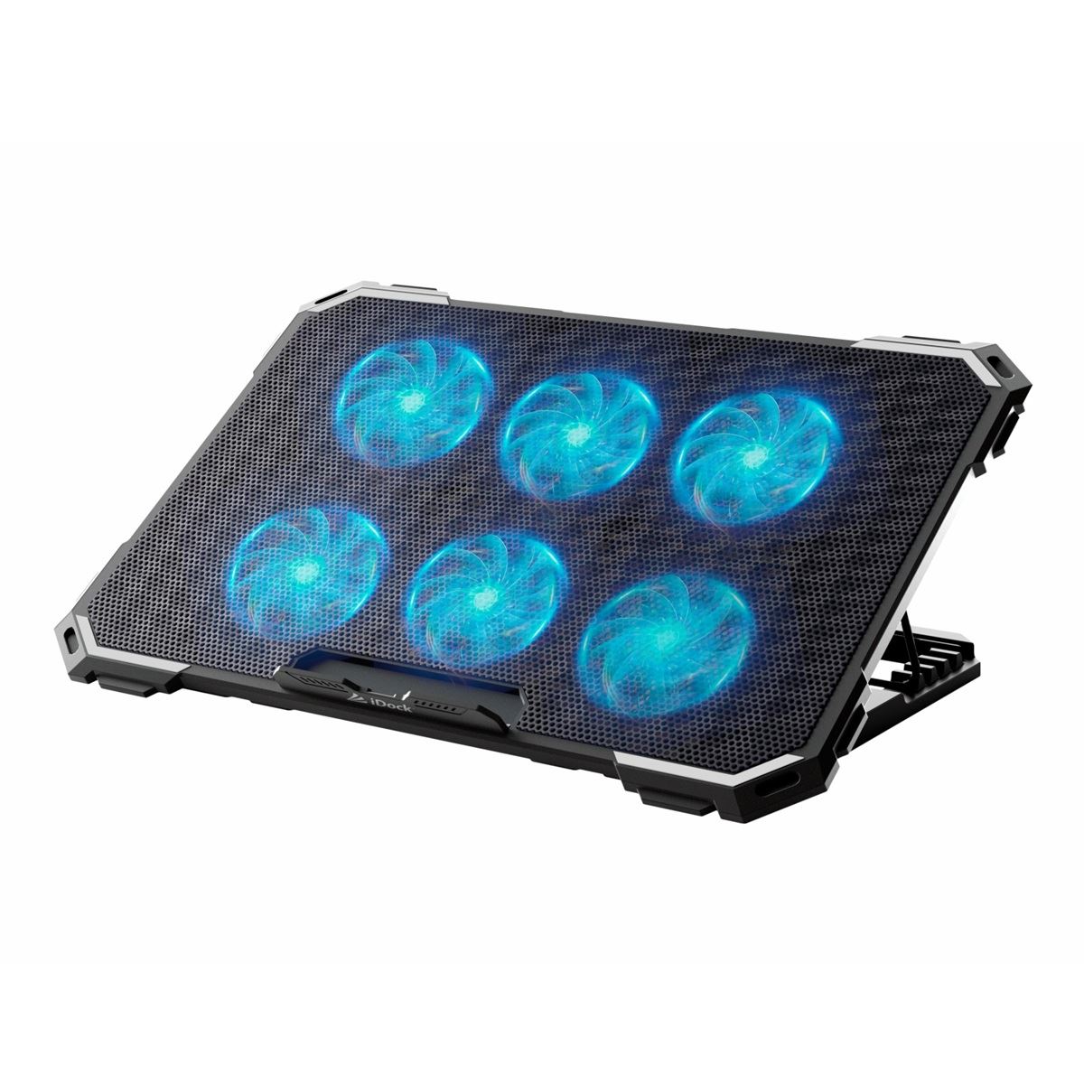 iDock - Cooler N2 Thermal con 6 Ventiladores y Led Fan Blue