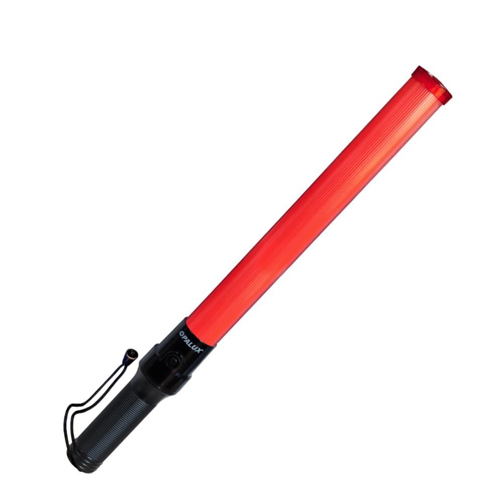 Vara de Señalizacion LED Recargable OPALUX 53 cm OP-PS40 – Luz Roja