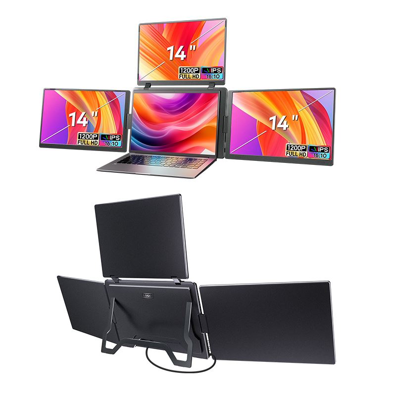 Monitor cuadruple 14 pulgadas s888 pro