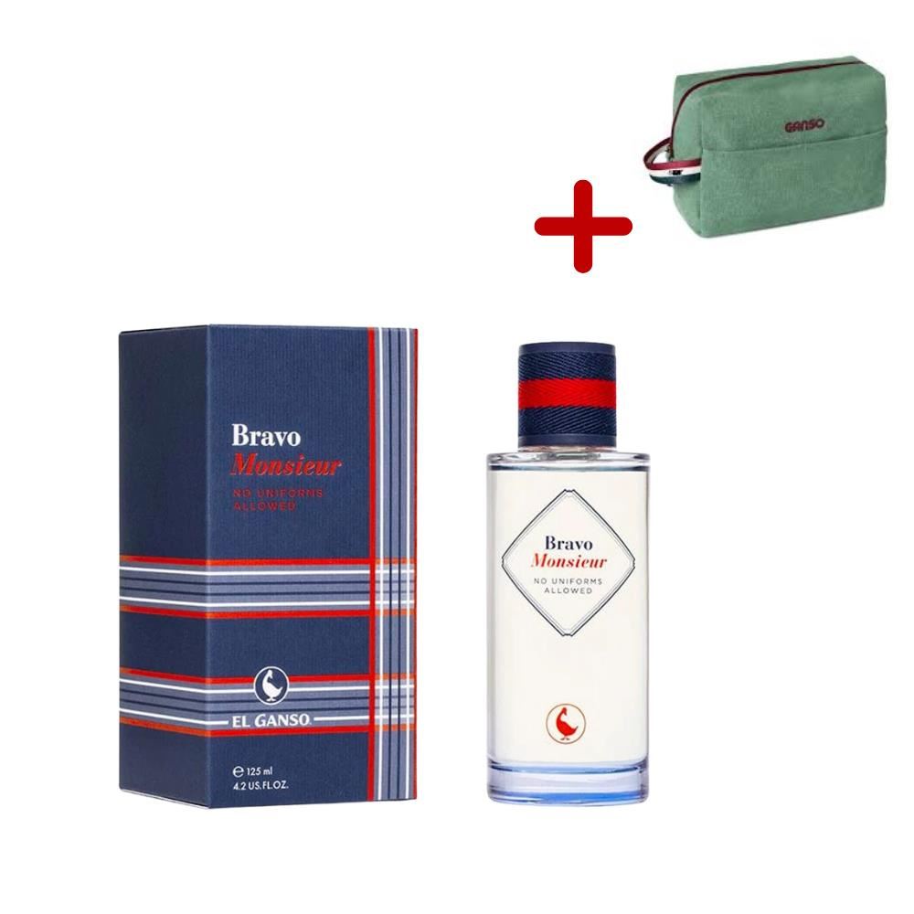 El  Ganso Bravo Monsieur EDT 125 ML + Neceser