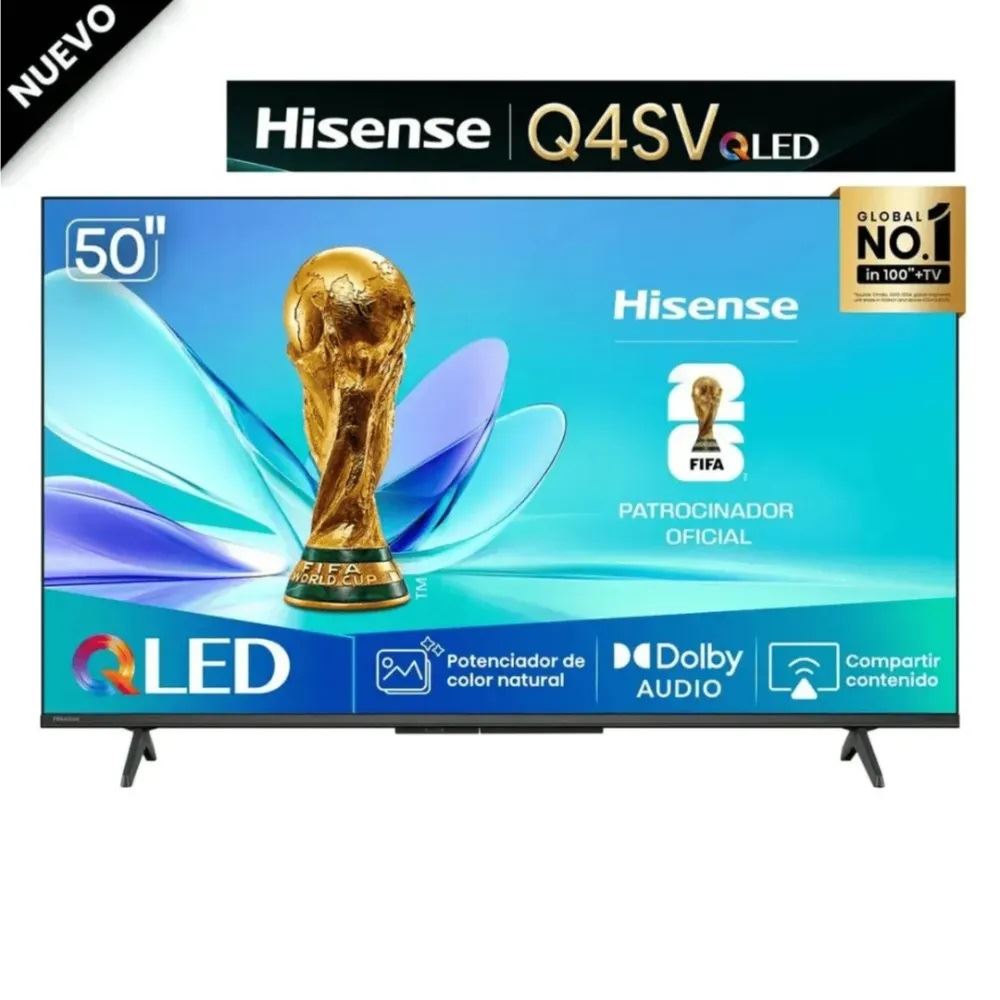 TELEVISOR SMART TV HISENSE FULL HD 50” 50Q4SV