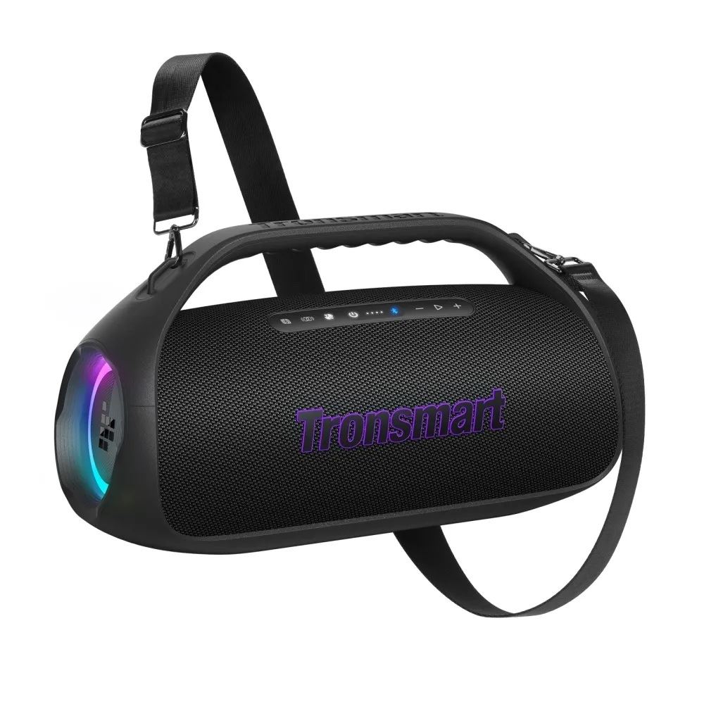 Parlante Tronsmart Bang 2 Bluetooth Portátil Para Fiestas 90W Negro