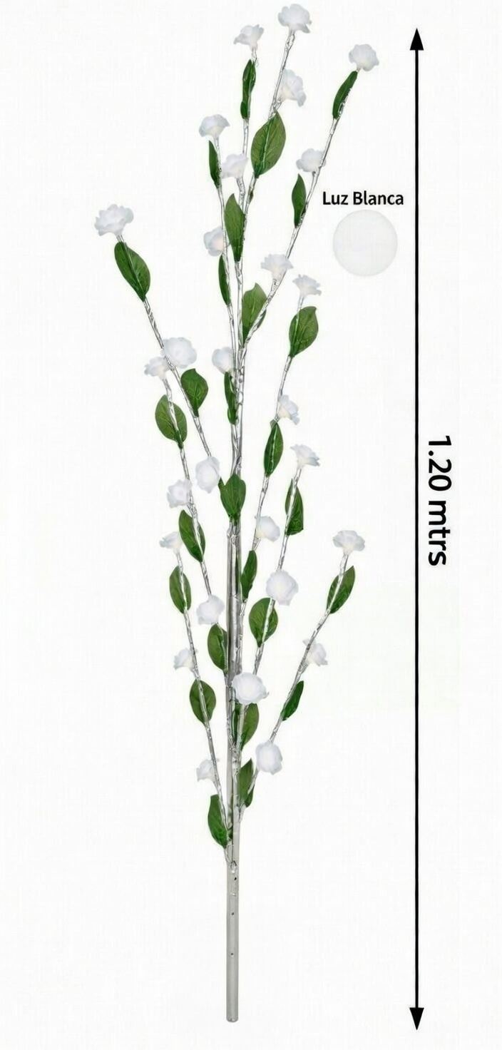 Árbol Decorativo Flores de Cerezo LED 1.20m - Luz Blanca