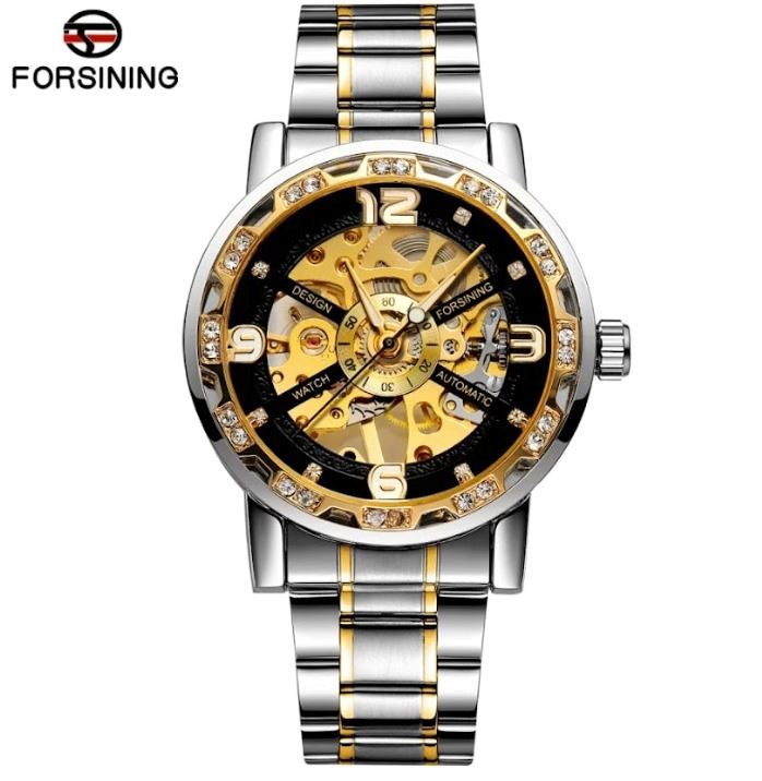 Reloj Forsining Hombre Automático Plateado FOR-23