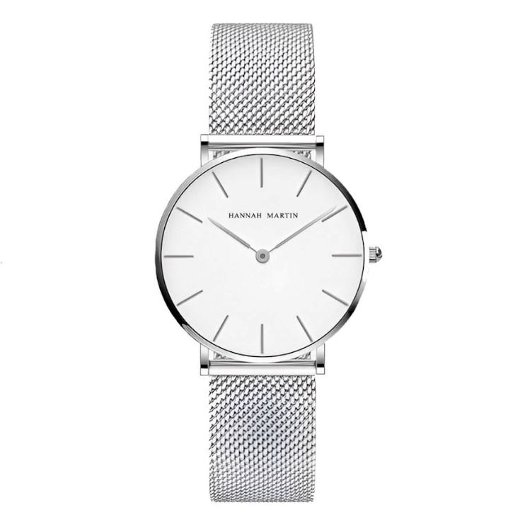 Reloj Hannah Martin Hombre Acero Plateado HAN-35