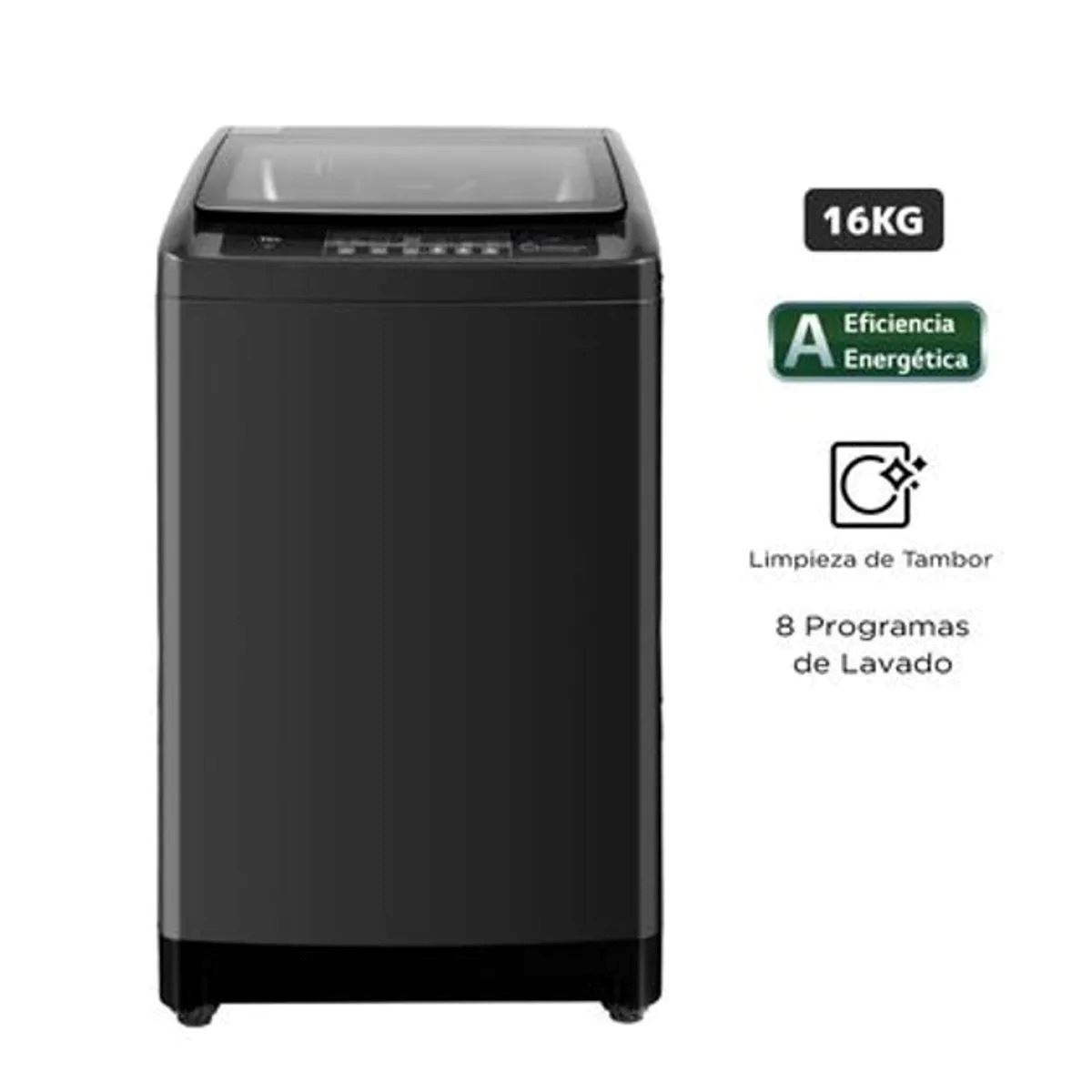 Lavadora Automática TCL 16 Kg Carga Superior F316TLG