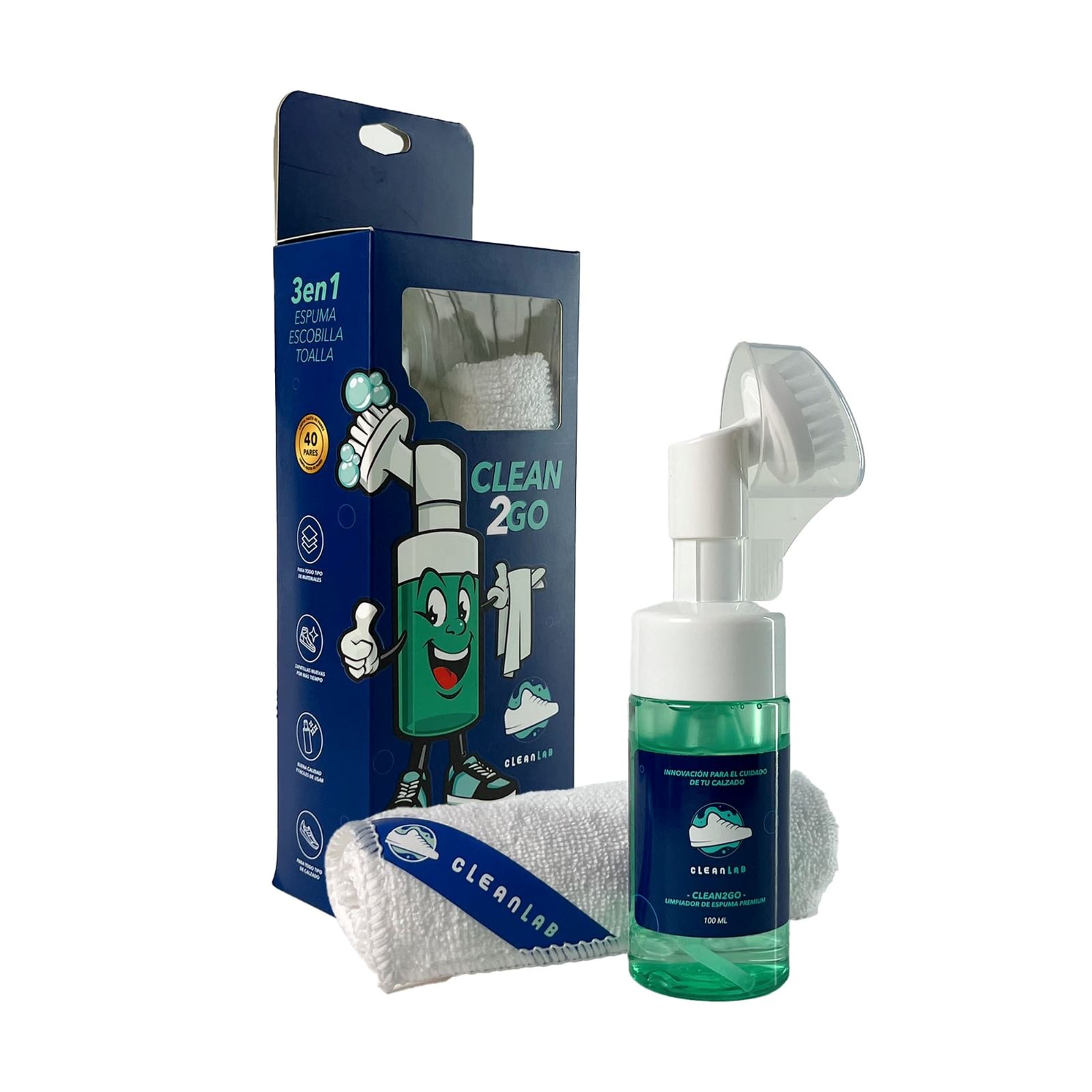 Clean2Go - Limpieza de Zapatillas