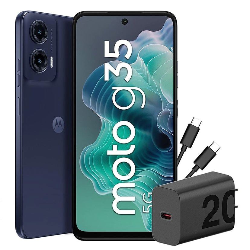 CELULAR MOTOROLA G35 4 RAM 256GB NEGRO
