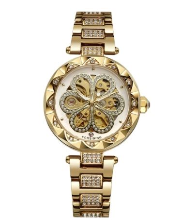 Reloj Forsining Mujer Automático Dorado FOR-M-1