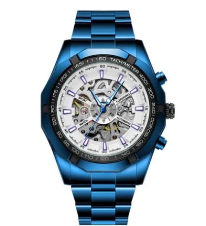 Reloj Forsining Hombre Automático Azul FOR-7
