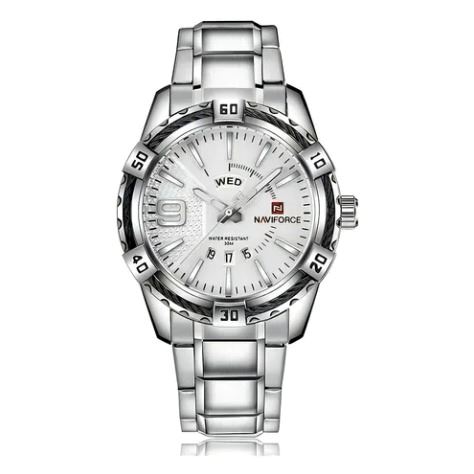 Reloj Naviforce Hombre Acero Plateado NAV-127