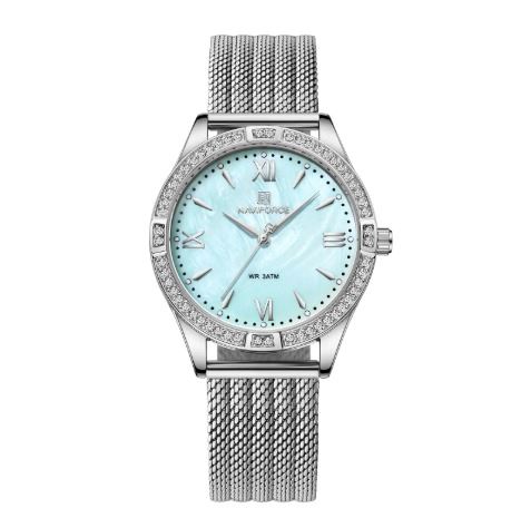 Reloj Naviforce Mujer Acero Plateado NAV-M-8