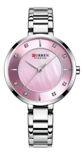 Reloj Curren Mujer Acero Plateado CUR-M-5
