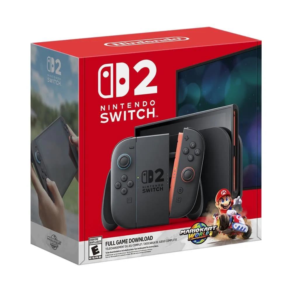 Consola Nintendo Switch 2 Bundle Mario Kart World