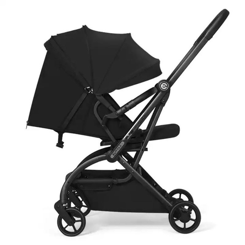 COCHE DE BEBE LONDON ROTACION DE 360° VIAJERO COLOR NEGRO - Negro