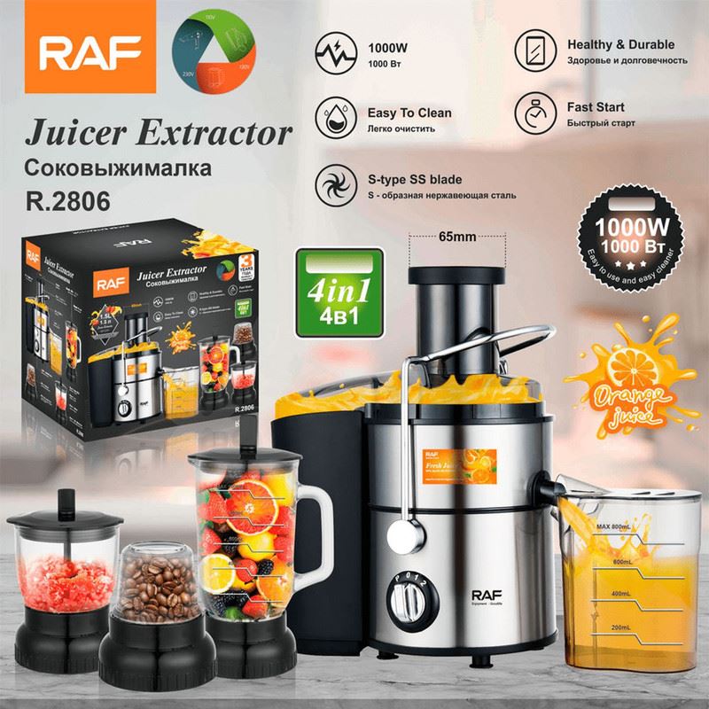 Extractor Exprimidor Multifuncional