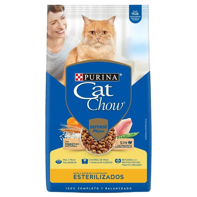 Cat Chow Esterilizados 8kg Alimento Para Gatos