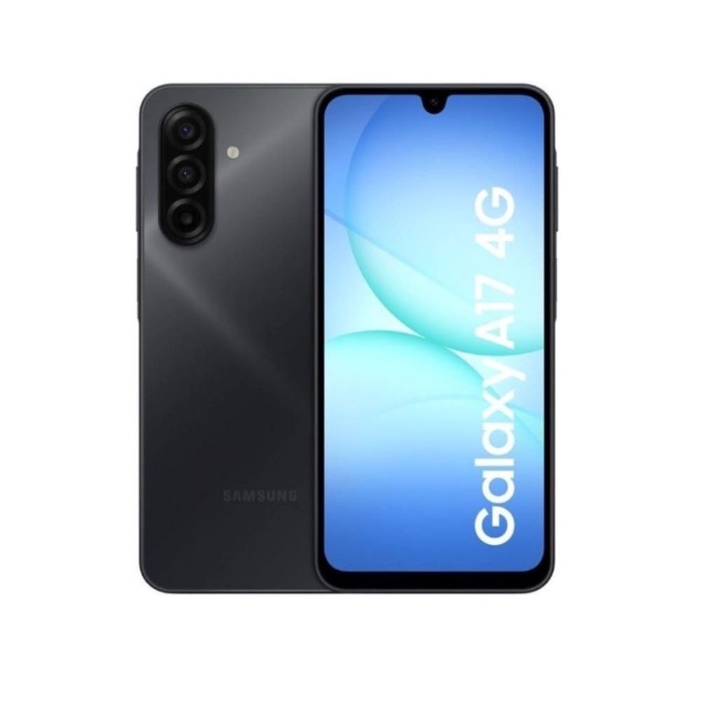 SAMSUNG GALAXY A17 4G SUPER AMOLED 90HZ 4G RAM 128GB ALMACENAMIENTO - BLACK