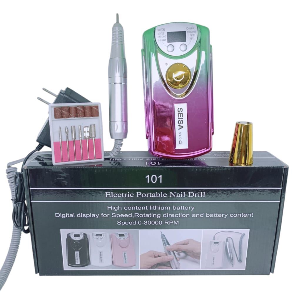 Pulidor de Uñas Recargable para Pulir Abrillantar Uñas Naturales Acrílico o Gel Manicure o Pedicure