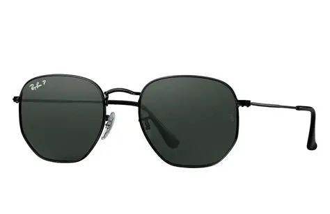 LENTES DE SOL RAYBAN HEXAGONAL RB3548/ COLOR: NEGRO