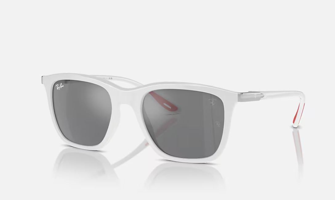 LENTES DE SOL RAYBAN RB4433M SCUDERIA FERRARI COLLECTION/ COLOR: BLANCO