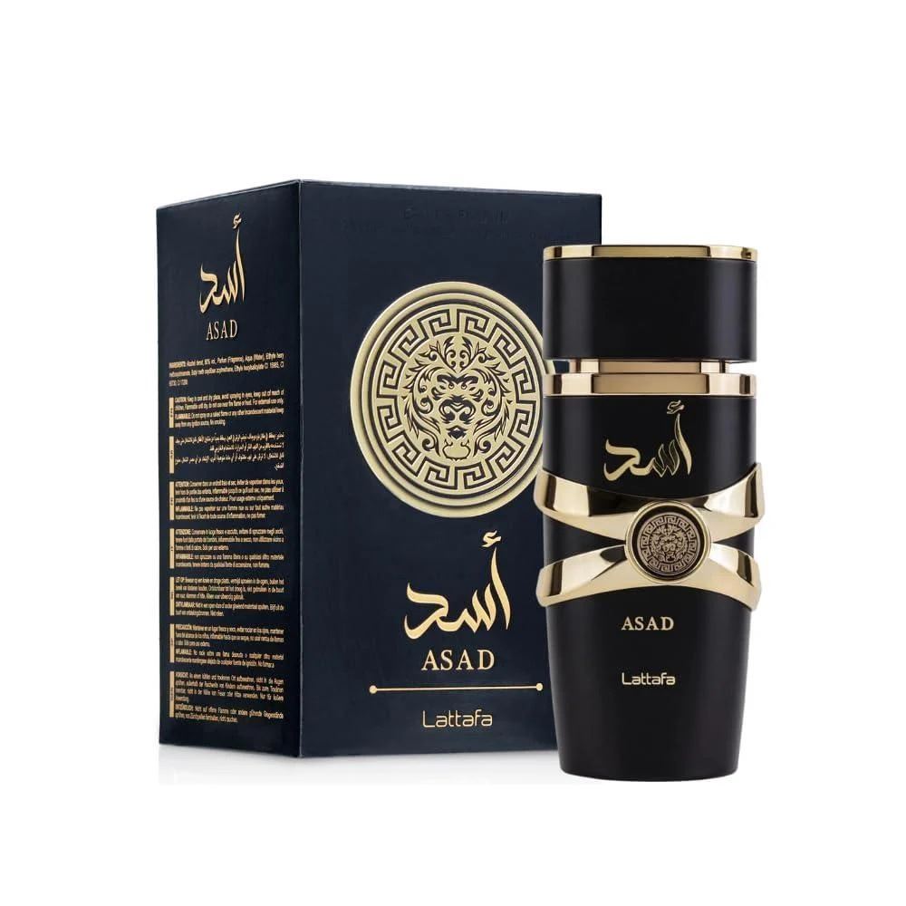 Perfume Lattafa Asad Black 100ml - RECIBE HOY