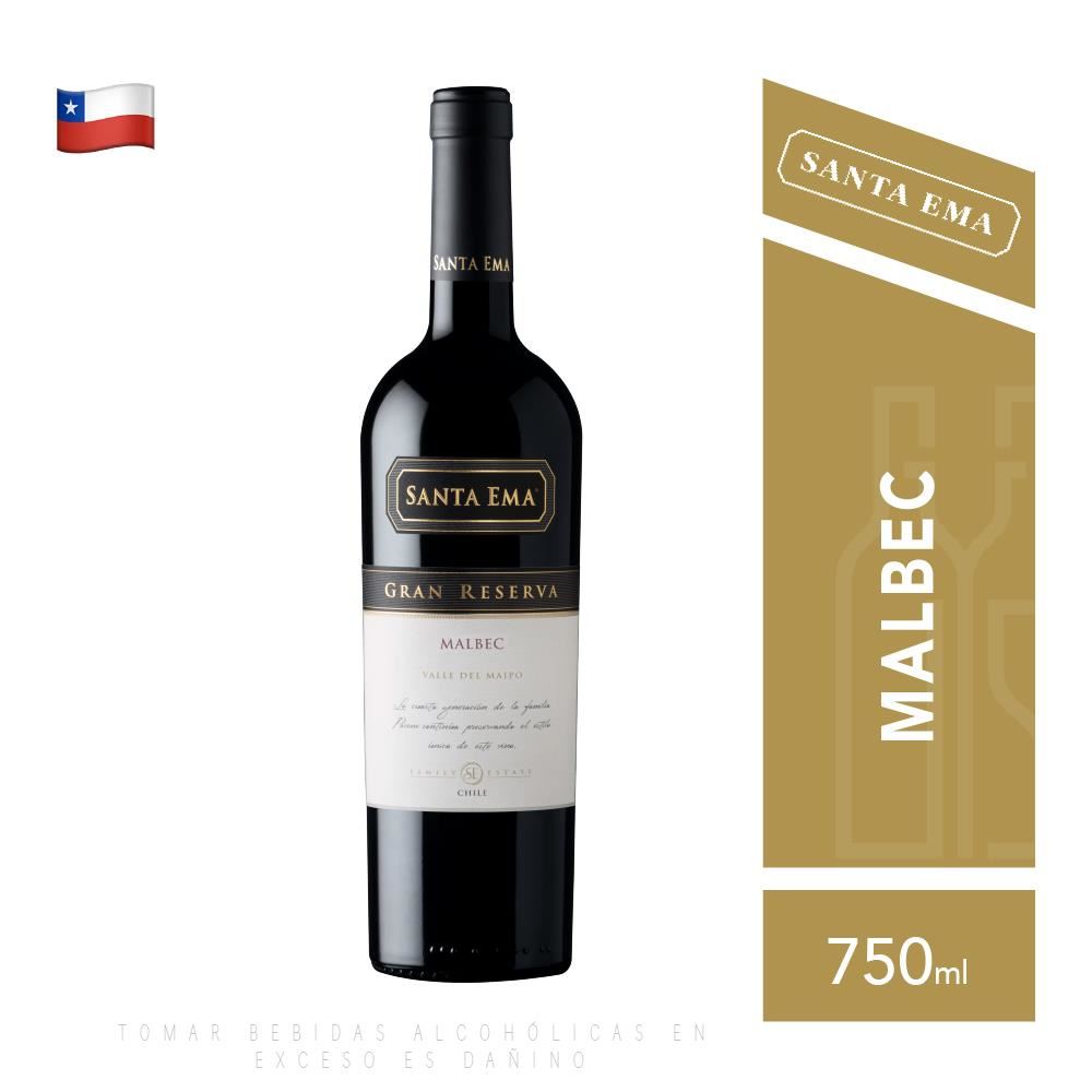 Vino Gran Reserva Malbec - Santa Ema