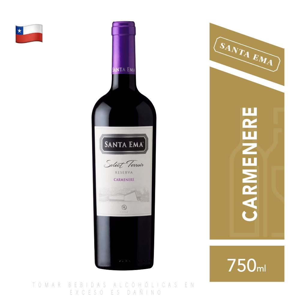 Vino Select Terroir Carmenere Reserva Especial  - Santa Ema