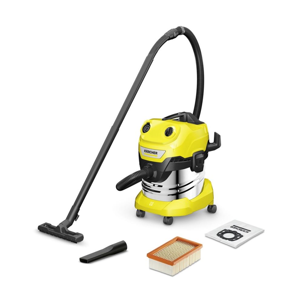 Aspiradora para Seco y Húmedo 1000W 20L Karcher WD 4 S V-20/5/22