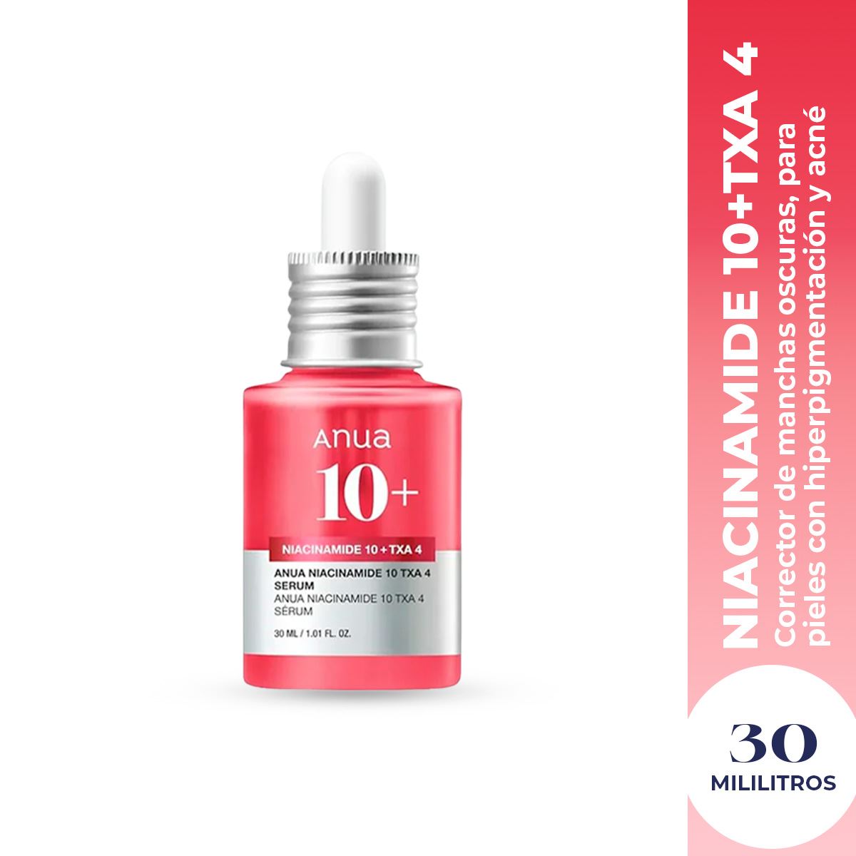 Niacinamide 10% + Txa 4% Serum 30ml - Anua + Regalo
