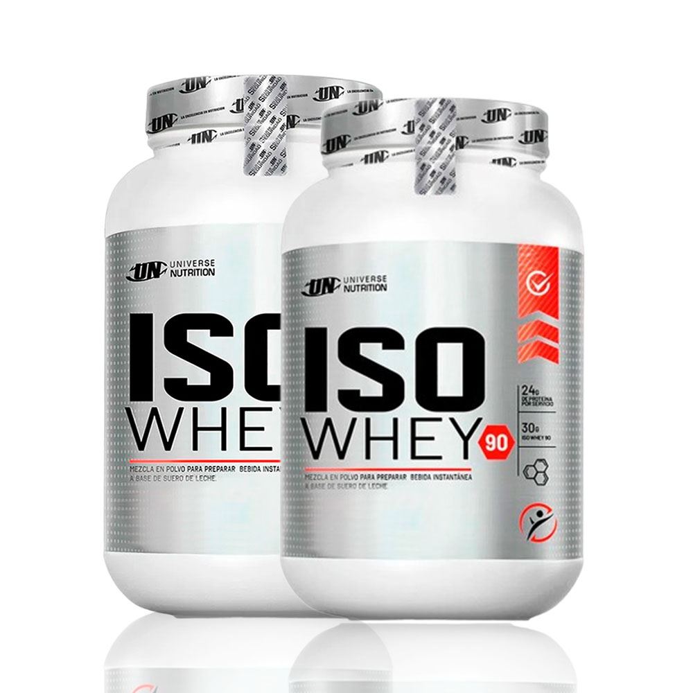 ISO WHEY 90 1.1KG VAINILLA PACK X2