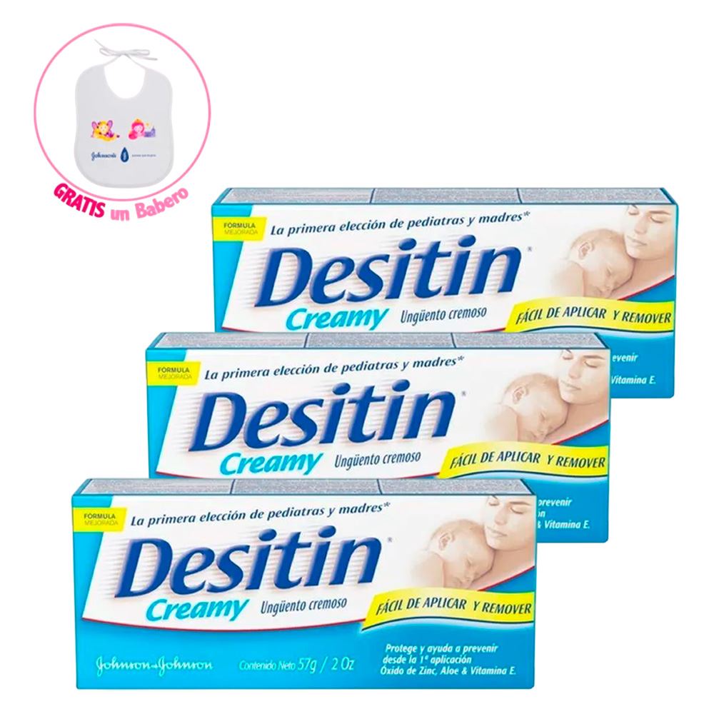 Pack X3 Crema para Bebé Desitin 57 gr