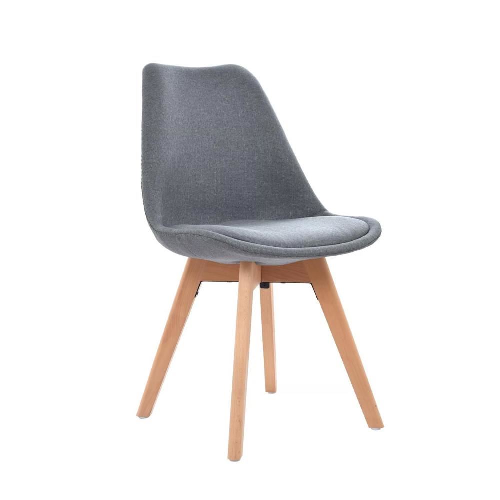 Silla De Comedor Diseño Ghost Gris Oscuro Ofideas