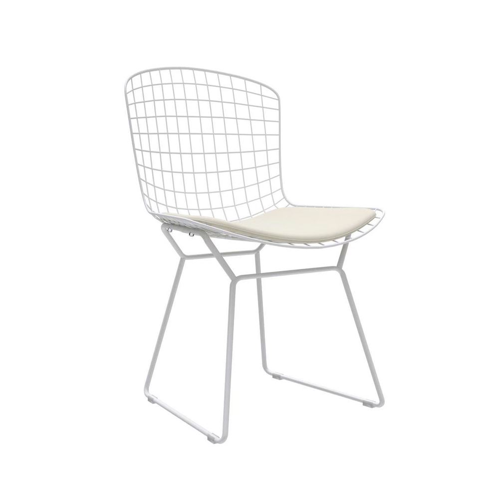 Silla De Comedor Diseño Bertoia Blanco Ofideas