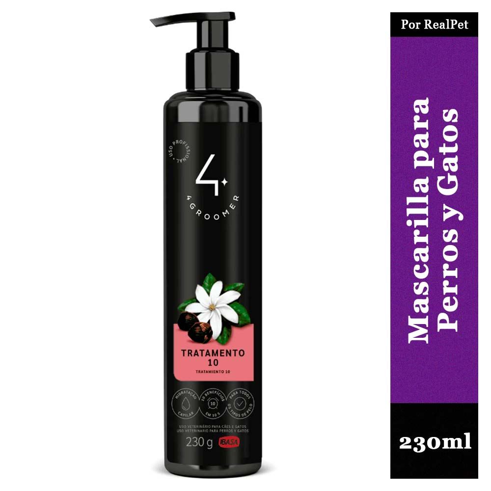 Mascarilla Tratamiento 10 Ibasa Perros y Gatos 230ml
