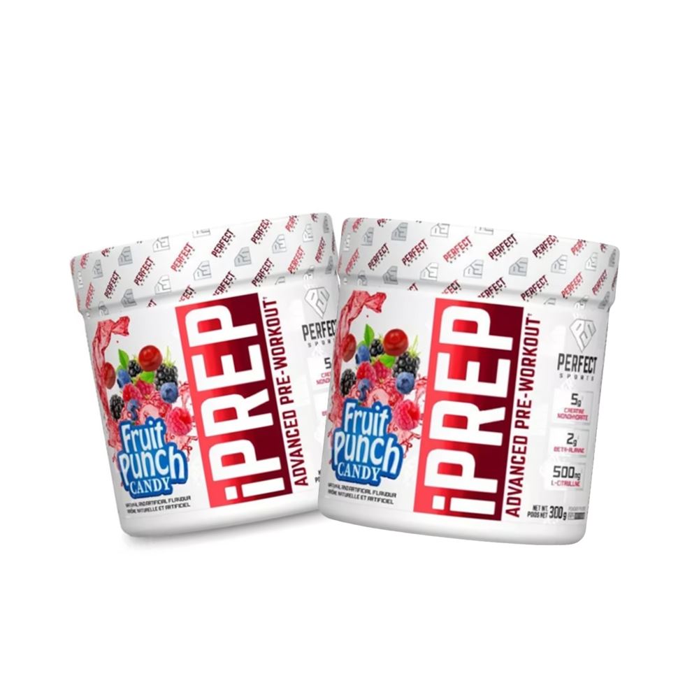 Pack x2 Iprep Pre Entreno Diesel 30 servicios Fruit Punch Candy