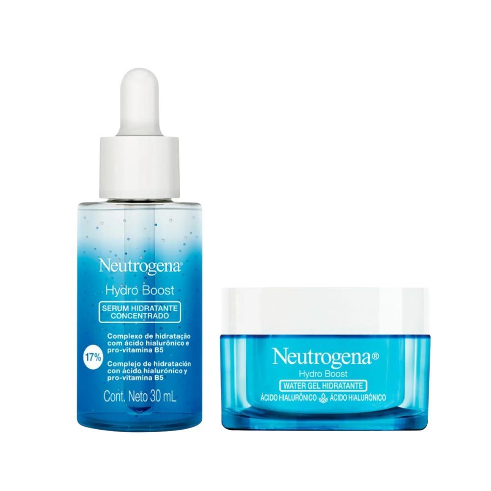 Neutrogena Hydro Boost + Serum Concentrado + Bikini Bag