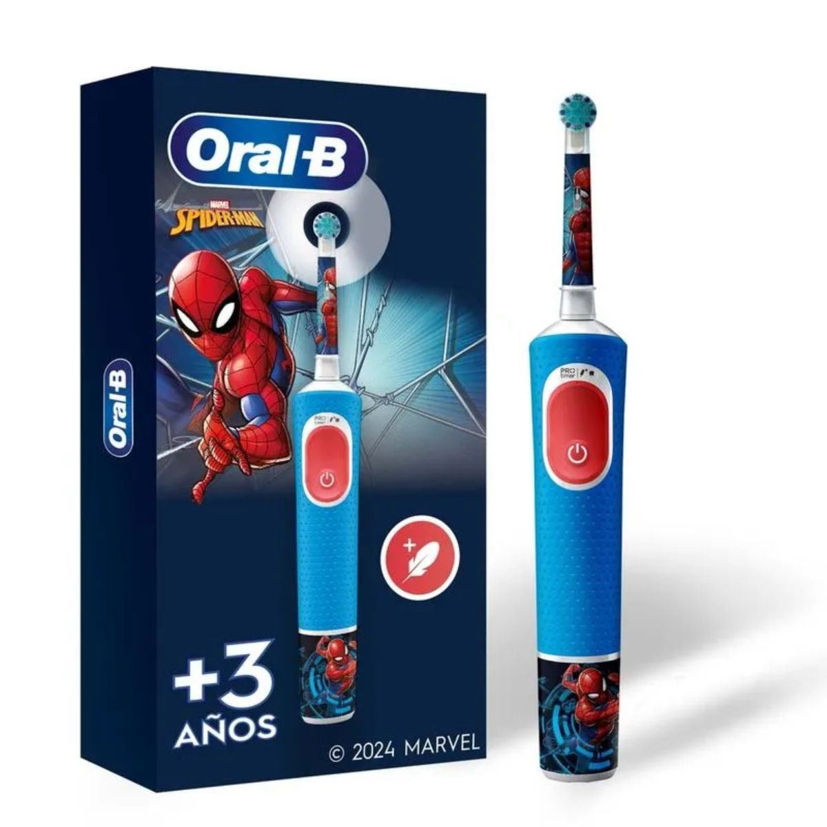 Cepillo Eléctrico Recargable Oral-B Spiderman 1 unidad