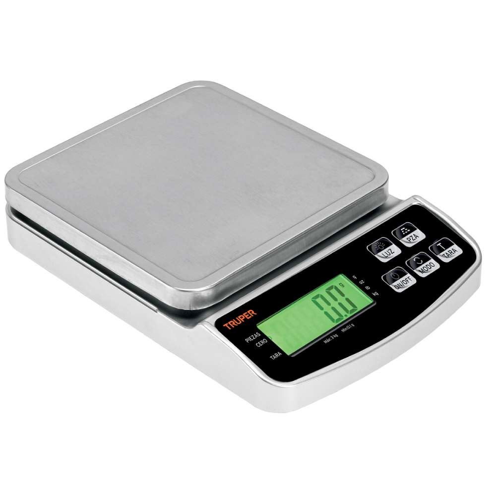 Balanza Electrónica 3 Kg Truper 102317