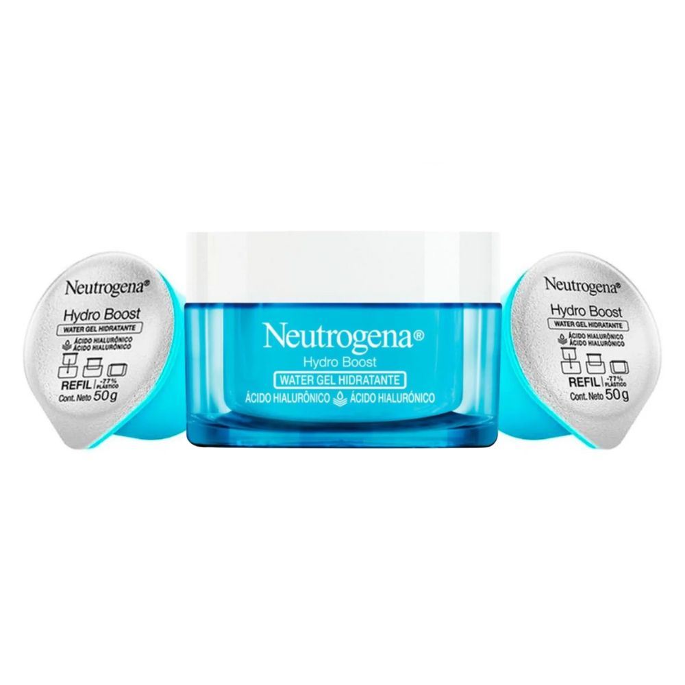 Combo Neutrogena Hydro Boost: Water Gel + 2 Repuestos