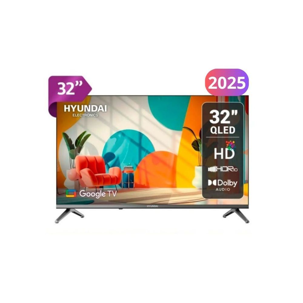 Televisor Hyundai QLED 32" Google TV HYLED3259QG