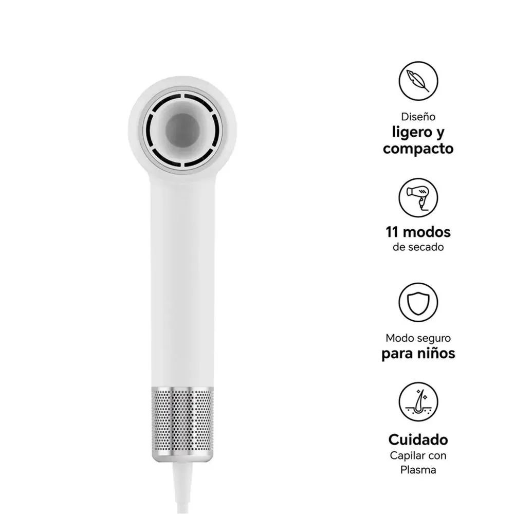 Secadora de Cabello HONOR Choice High Speed Hair Dryer Pro Color White