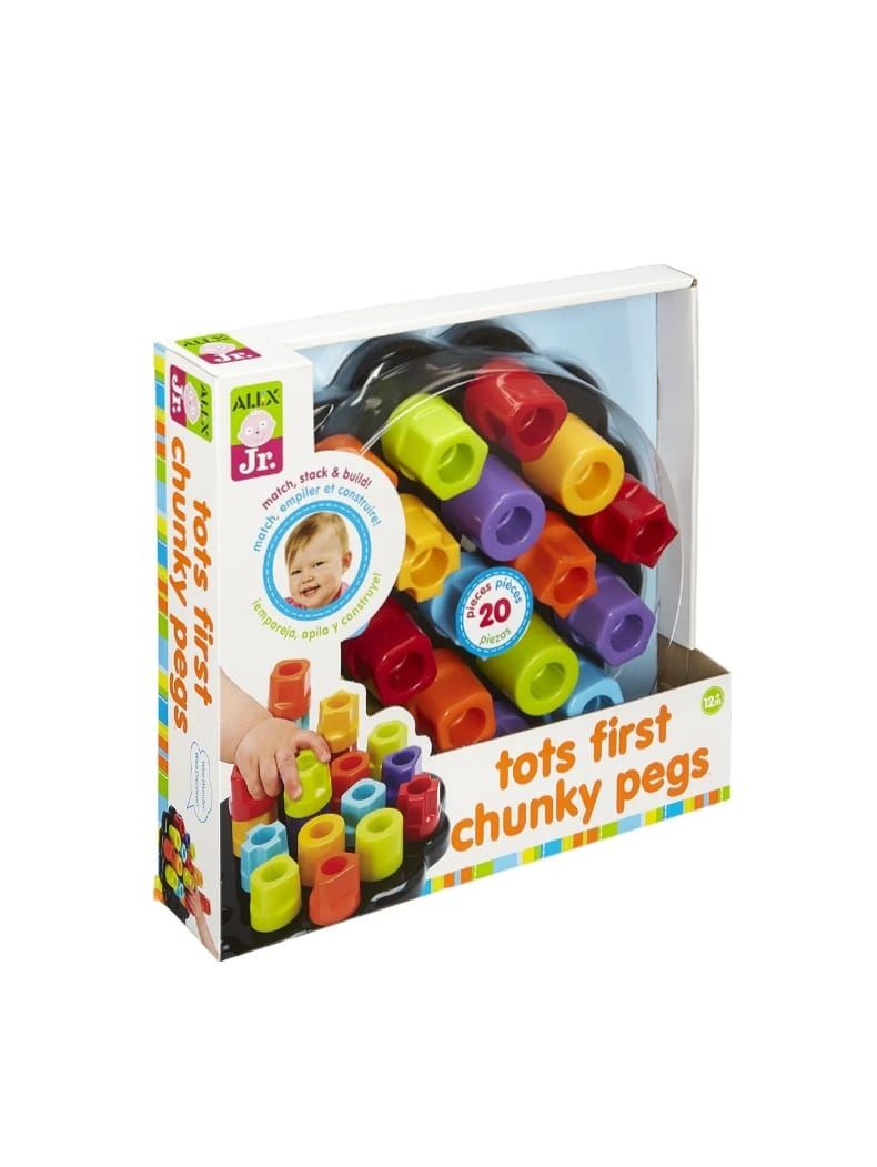 Juguete con piezas para apilar y construir