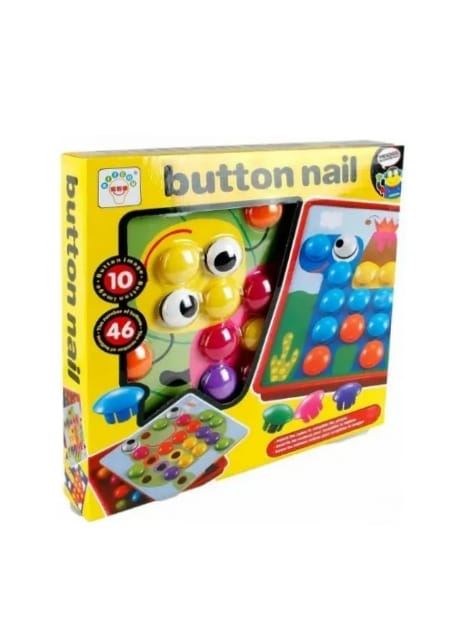 Rompecabezas 3D para niños juguete con botones coloridos