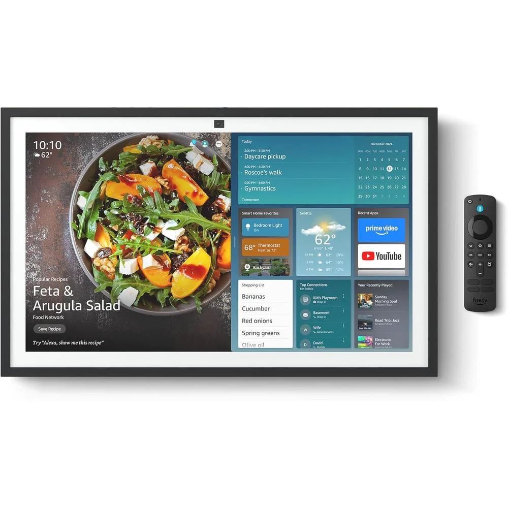 Amazon Echo Show 21 Televisor Inteligente Full Hd Con Alexa Color Blanco Y Negro