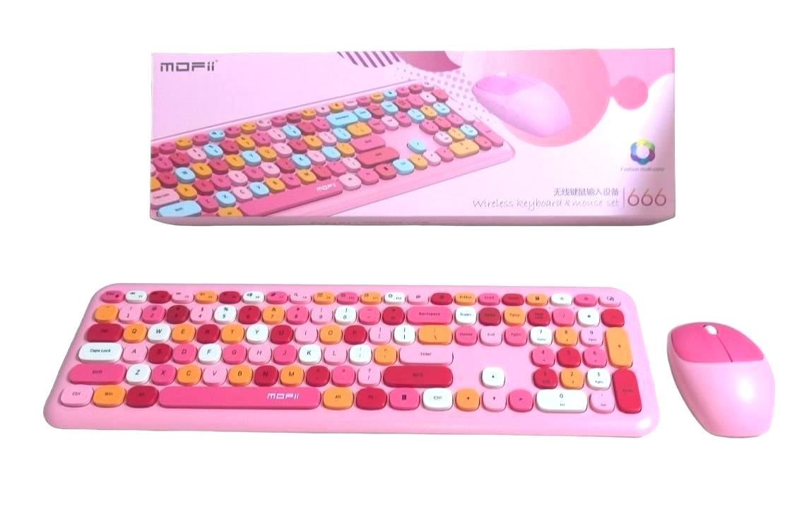 TECLADO Y MOUSE MOFII 666 INALÁMBRICO