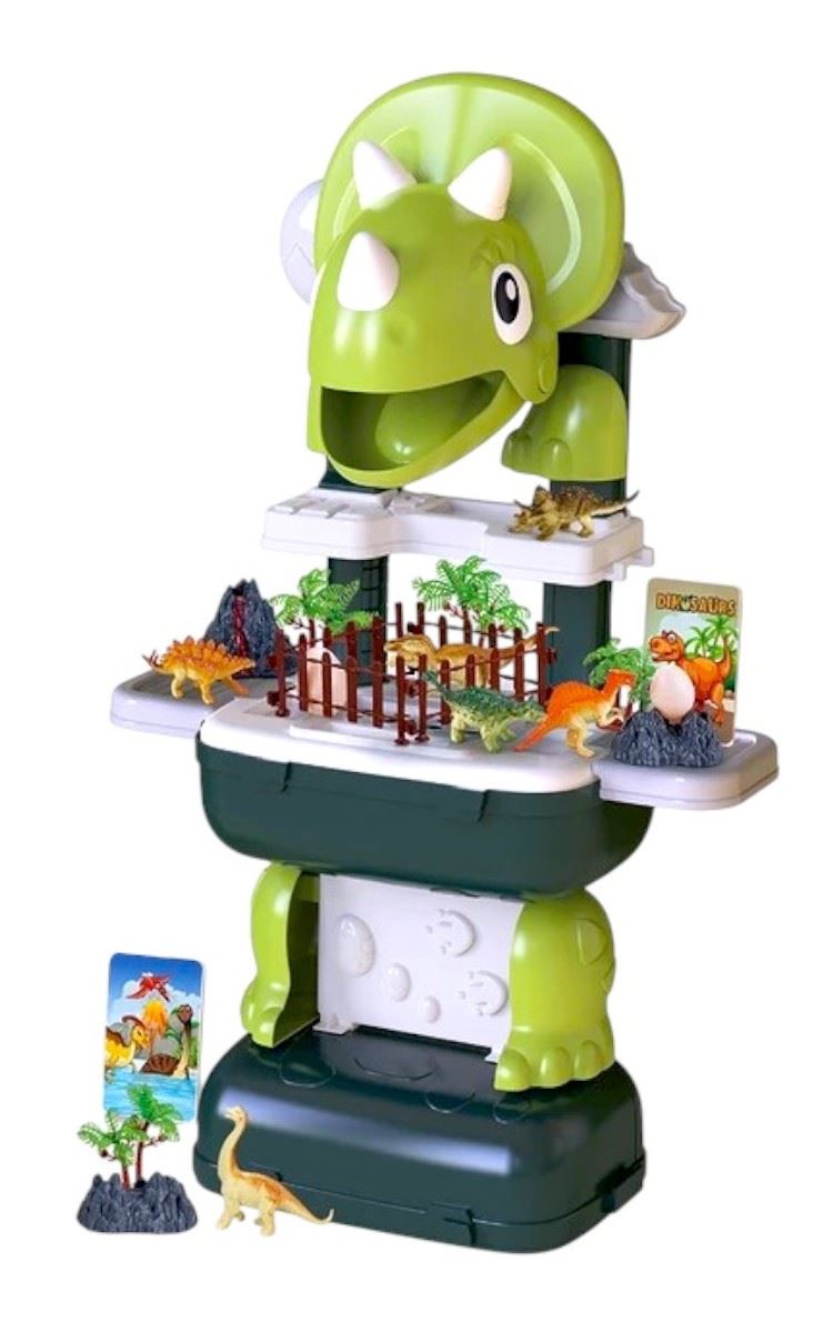 MALETA 2 EN 1 DINO TRICERATOPS DISEÑO DINOSAURIOS