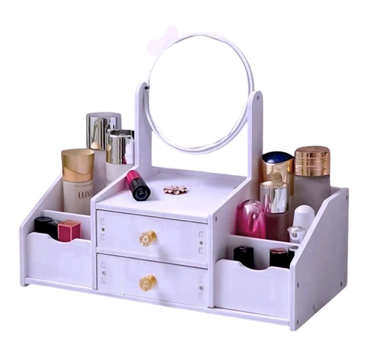 ORGANIZADOR DE MAQUILLAJE o MULTIUSOS 2 CAJONES - LAZITO
