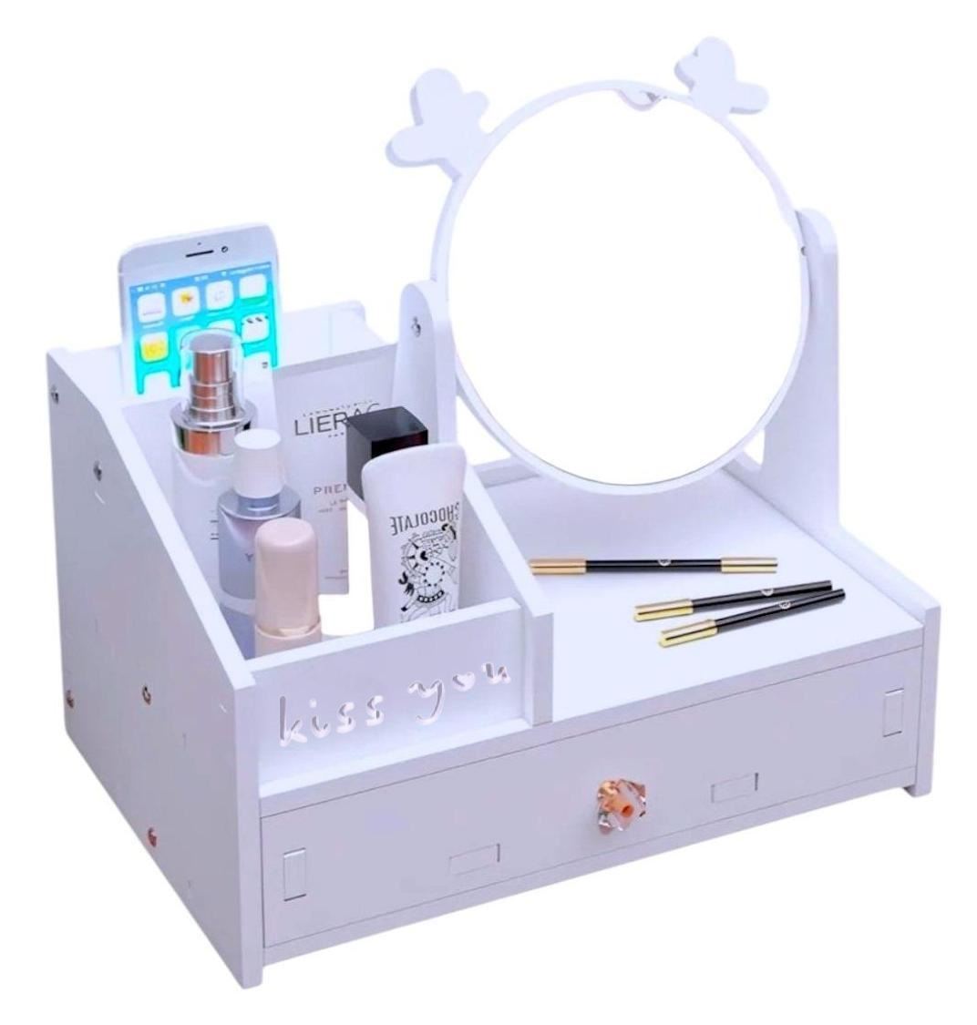 ORGANIZADOR DE MAQUILLAJE O MULTIUSOS MODELO KISS YOU - RENO