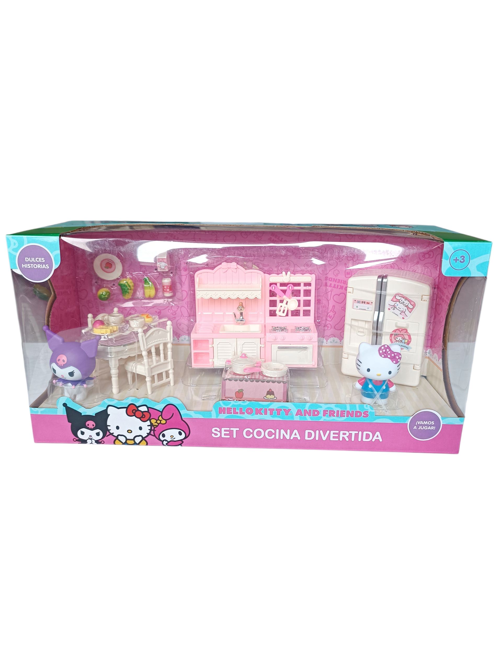 SET COCINA DIVERTIDA HELLO KITTY AND FRIENDS